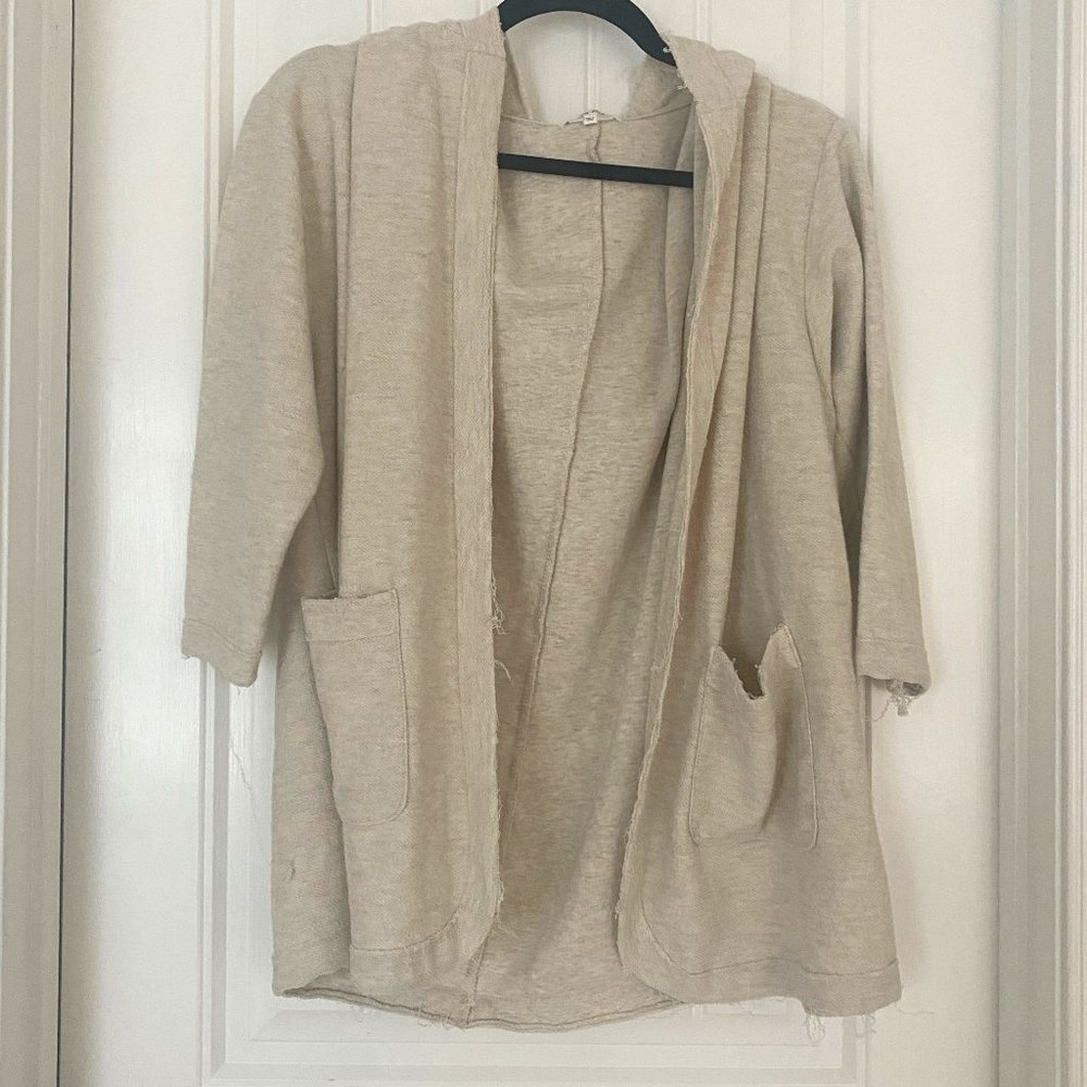 Cardigan type kimono